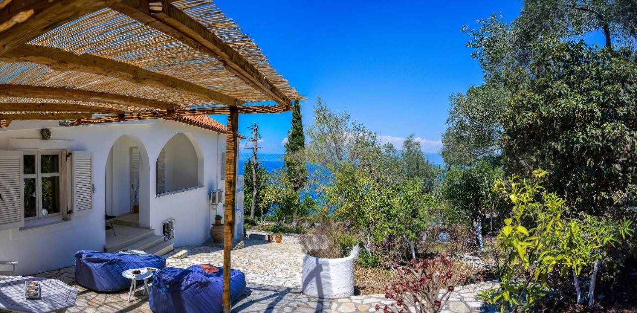 New! Paxoswhite Sea View Apartments & Studios! Gaios Buitenkant foto